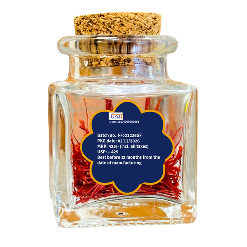Kashmiri saffron faim farms 1g