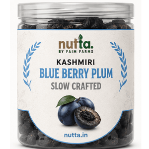 Kashmiri Blue Berry Plum | Natural Himalayan Plum Berries | Rich in Antioxidants | Healthy Dry Fruit Snack | 250g Faim farms
